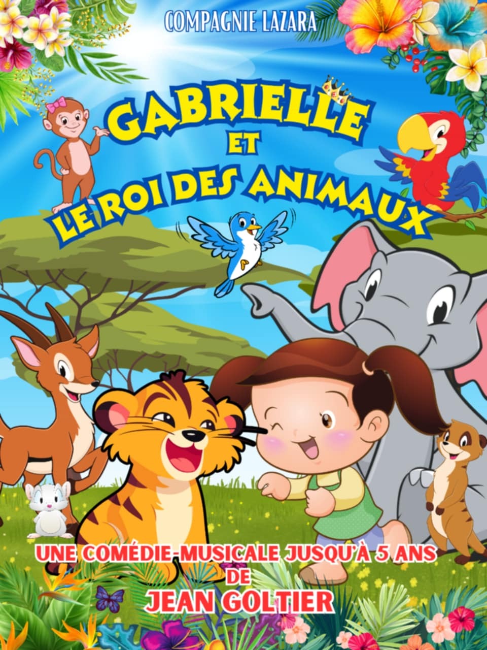 Affiche Gabrielle et le roi des animaux