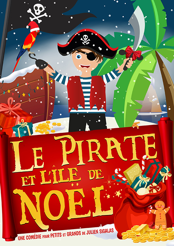 Affiche Le Pirate et l'île de Noël