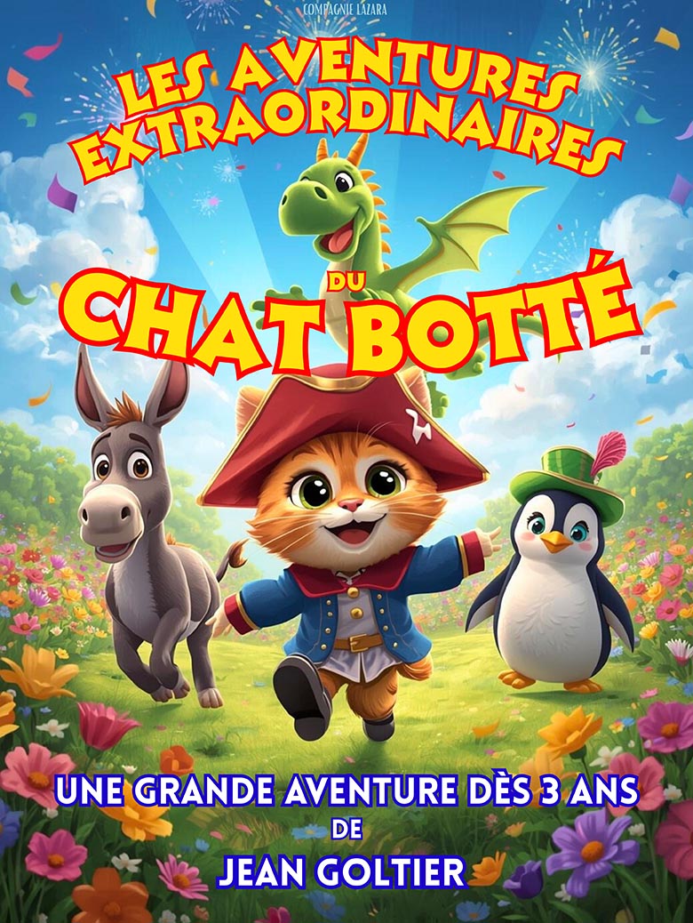 Affiche Les aventures extraordinaires du chat botté