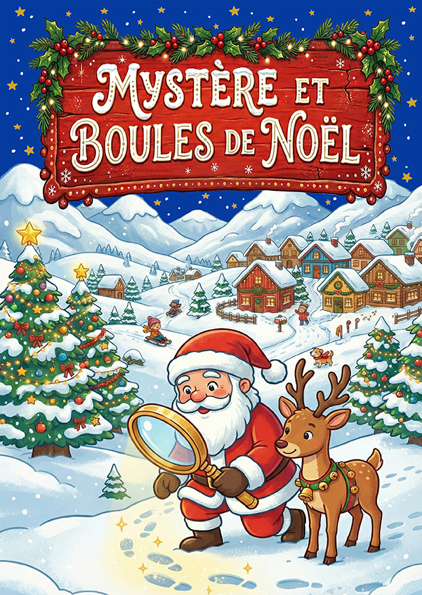 Affiche Mystère et boules de Noël