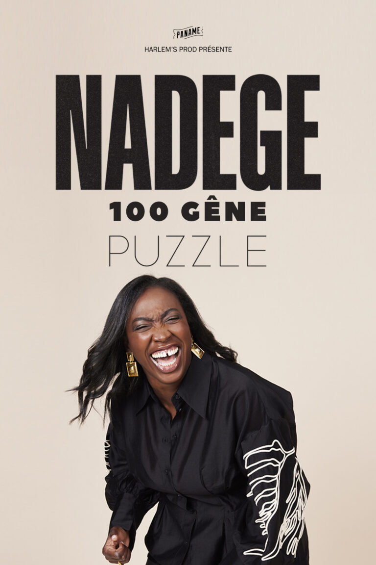 Affiche du spectacle Puzzle de Nadège 100 gêne à la Comédie de Rennes