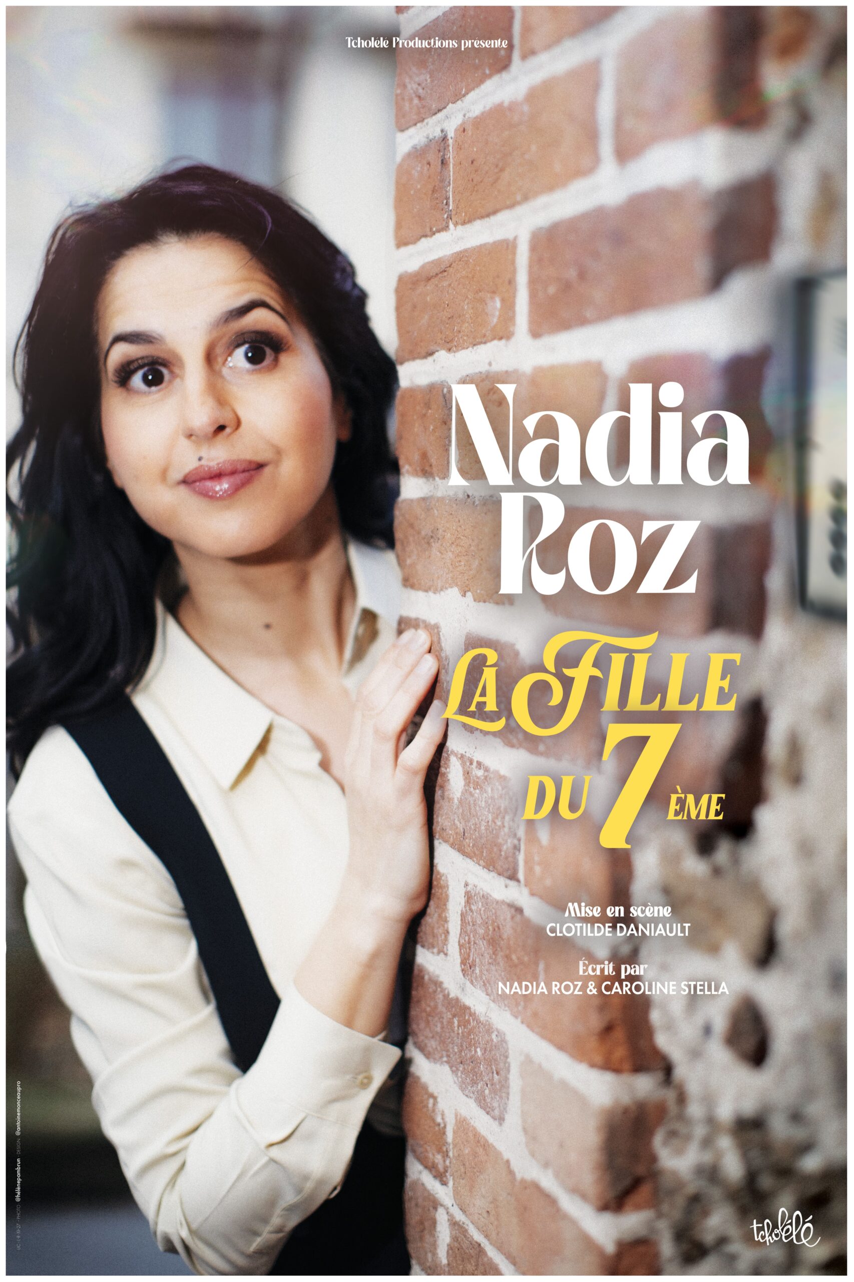 Affiche Nadia Roz La fille du 7eme