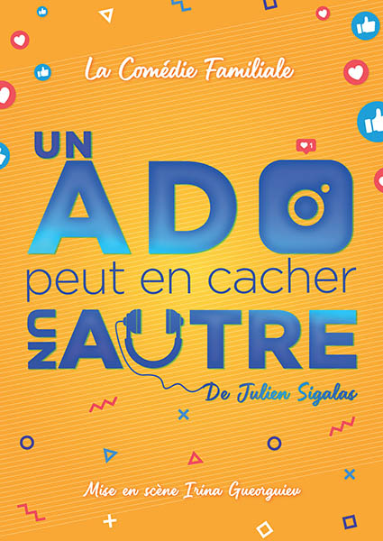 Affiche Un ado peut en cacher un autre