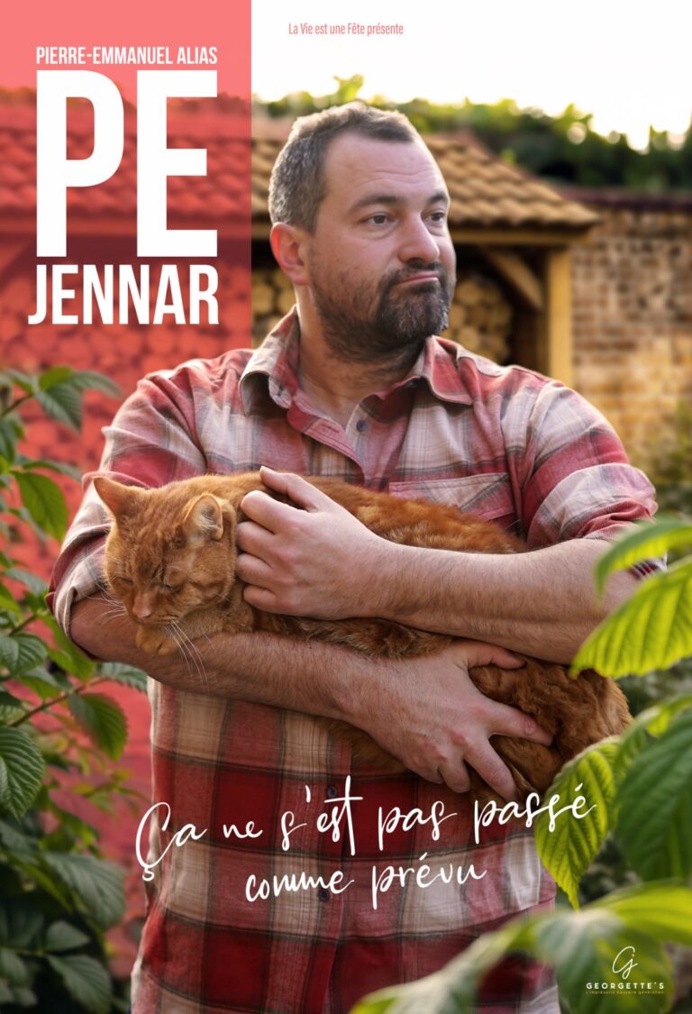 Affiche du spectacle PE Jennar dans Ça ne s&rsquo;est pas passé comme prévu à la Comédie de Rennes
