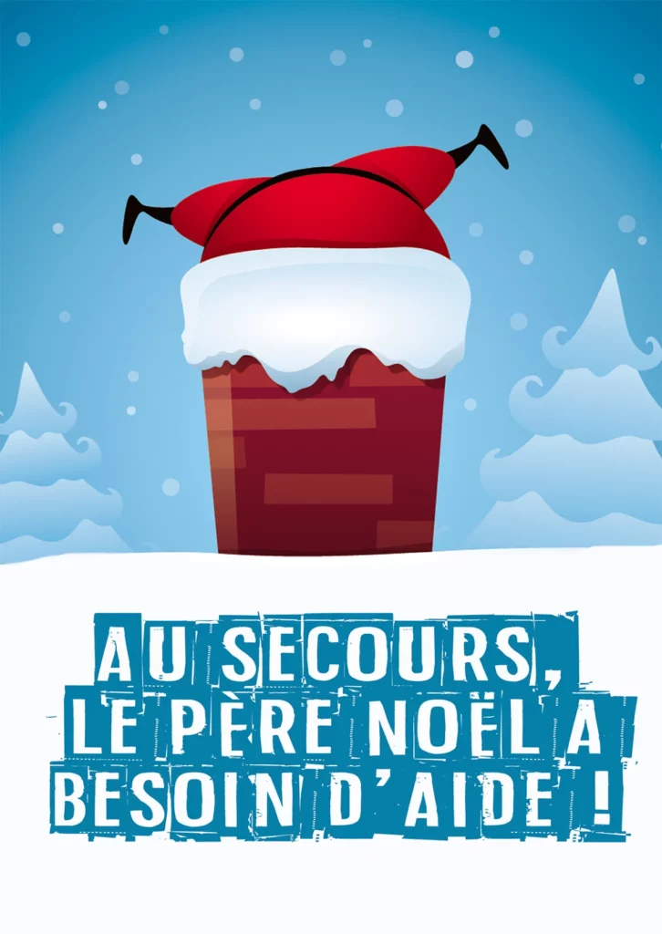 Affiche du spectacle Au secours, le Pere Noel a besoin d&rsquo;aide ! à la Comédie de Rennes