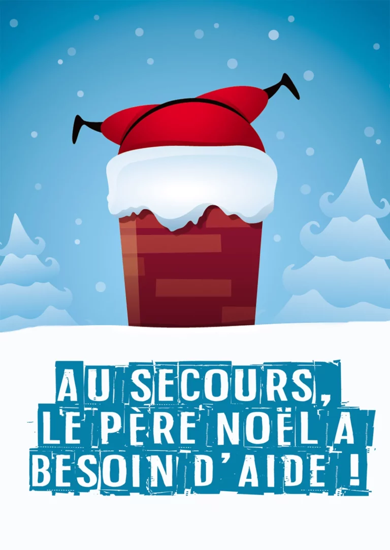 Affiche du spectacle Au secours, le Pere Noel a besoin d&rsquo;aide ! à la Comédie de Rennes