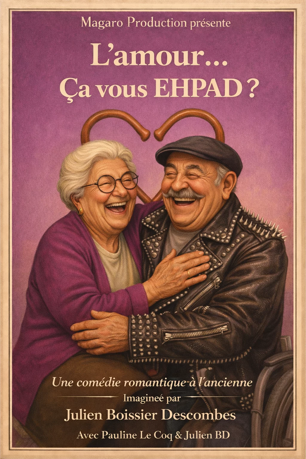 Affiche L&rsquo;amour… Ca vous EHPAD ?