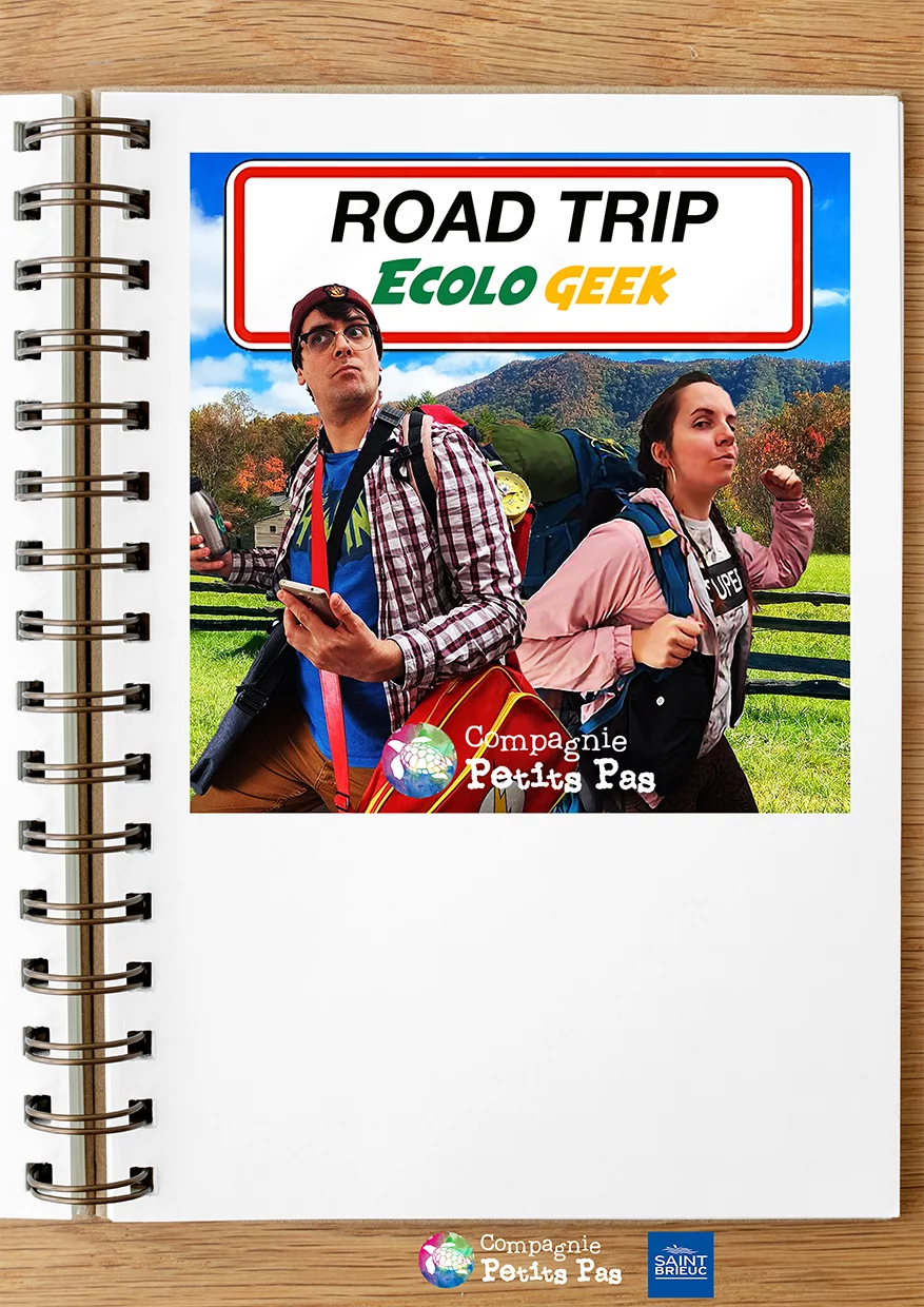 Affiche Road Trip Ecolo Geek