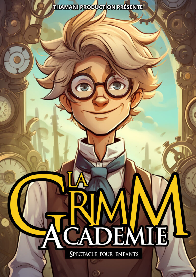 Affiche du spectacle La Grimm Académie à la Comédie de Rennes