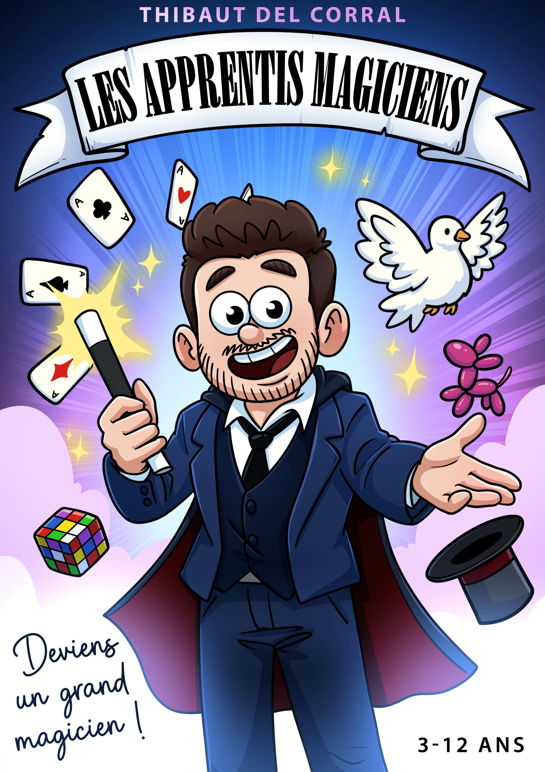Affiche du spectacle Les apprentis magiciens à la Comédie de Rennes
