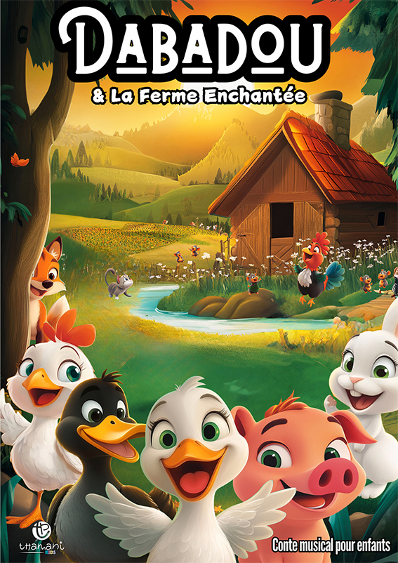 Affiche du spectacle Dabadou et la ferme enchantée à la Comédie de Rennes