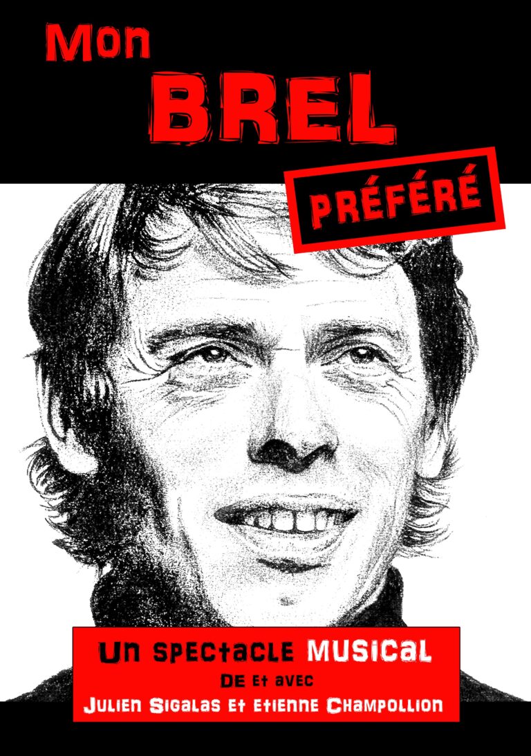 Affiche du spectacle Mon Brel préféré à la Comédie de Rennes