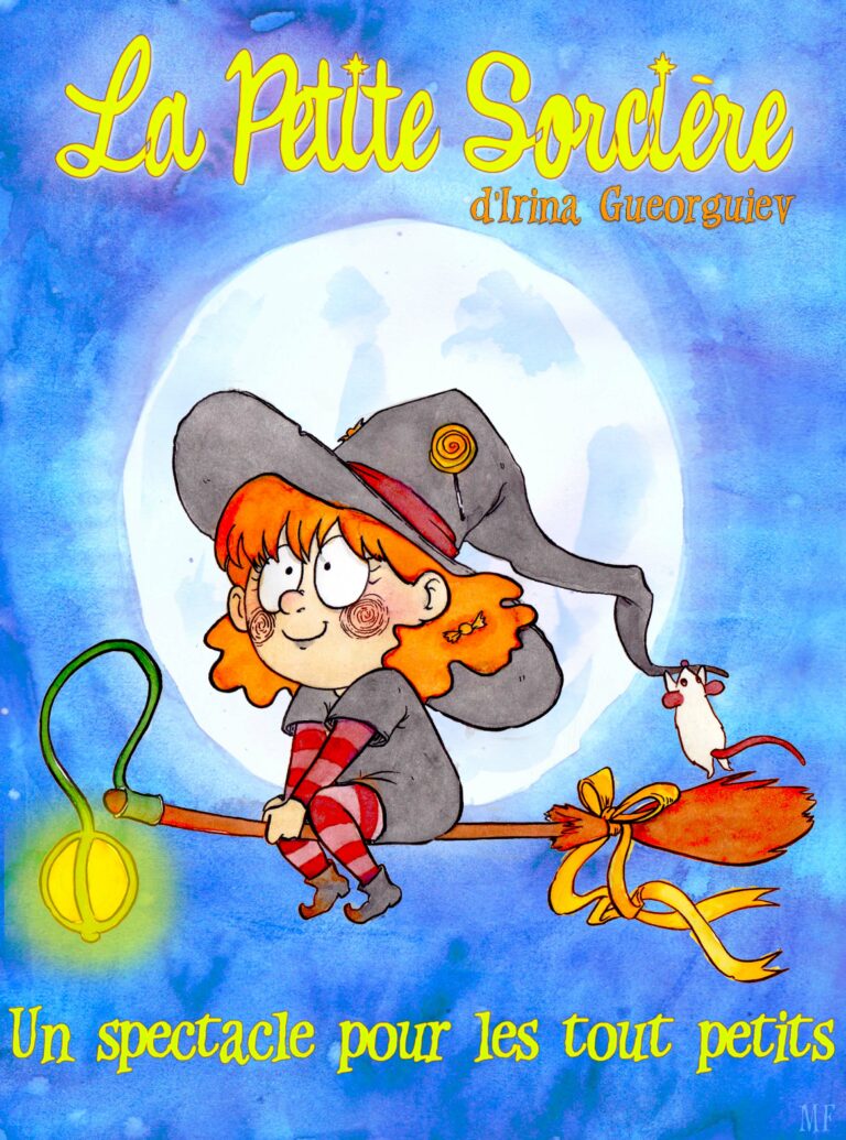Affiche du spectacle La petite sorcière à la Comédie de Rennes