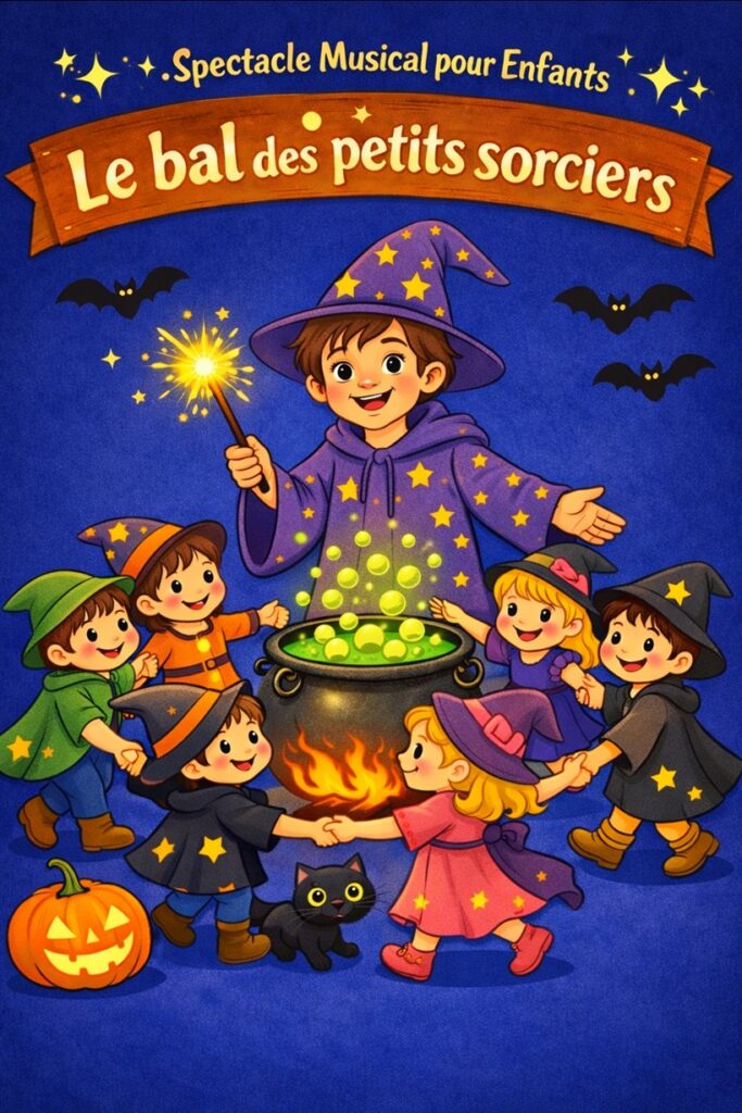 Affiche du spectacle Le Bal des Petits Sorciers à la Comédie de Rennes