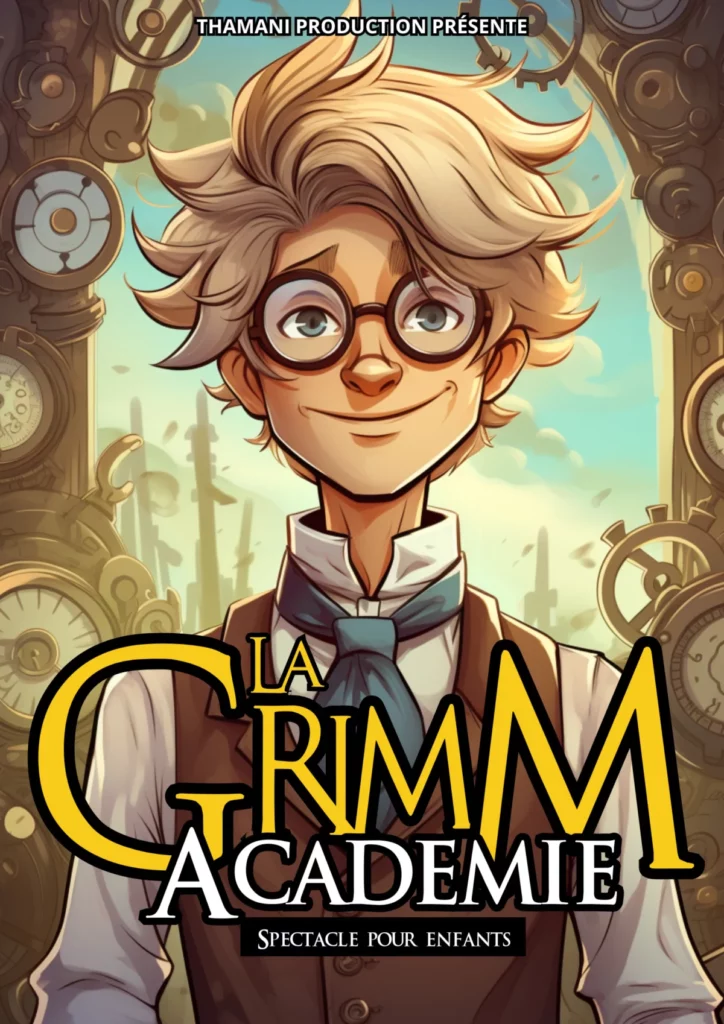 Affiche du spectacle La Grimm Académie à la Comédie de Rennes