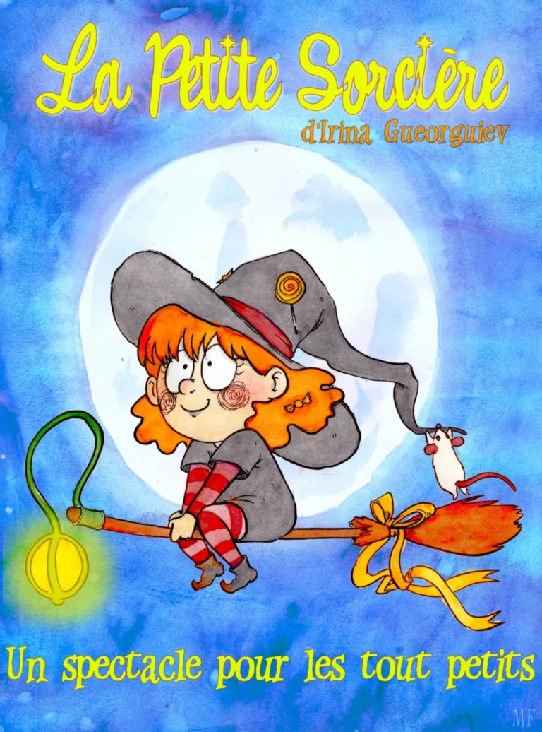 Affiche du spectacle La petite sorcière à la Comédie de Rennes