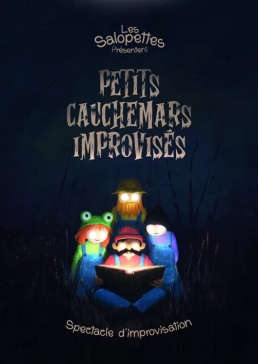 Affiche du spectacle Les Salopettes présentent… Les Petits Cauchemars Improvisés à la Comédie de Rennes