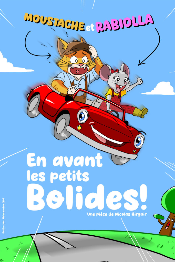 Affiche du spectacle En avant les petits bolides ! à la Comédie de Rennes