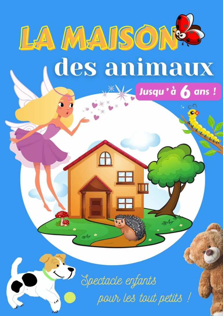 Affiche du spectacle La maison des animaux à la Comédie de Rennes