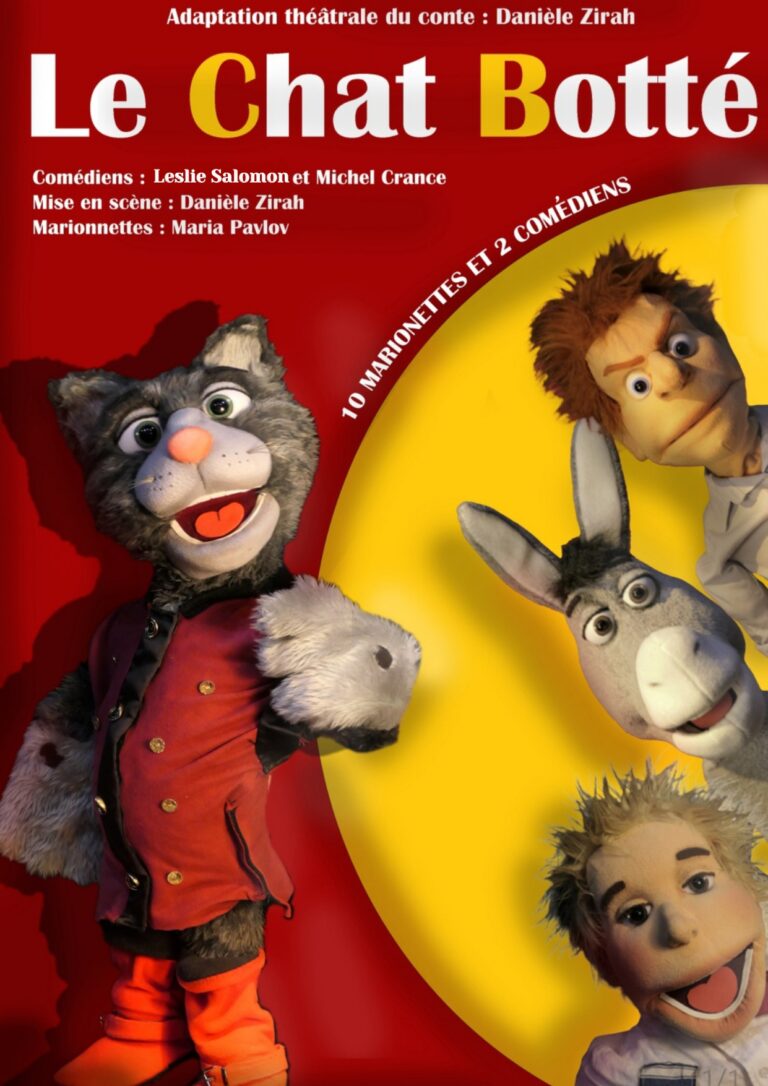Affiche du spectacle Un chat botté