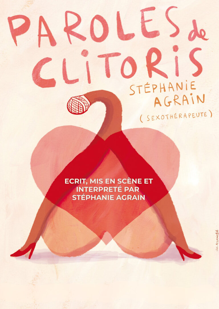 Affiche du spectacle Paroles de clitoris à la Comédie de Rennes